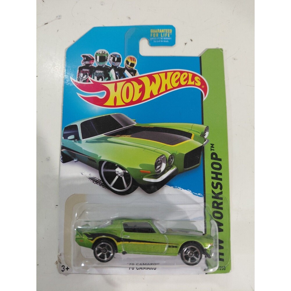 NIP Hot Wheels Workshop 1:64 Die Cast 1970 Chevrolet Camaro 396 Muscle Car